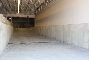 Newly Installed Drive Ramps